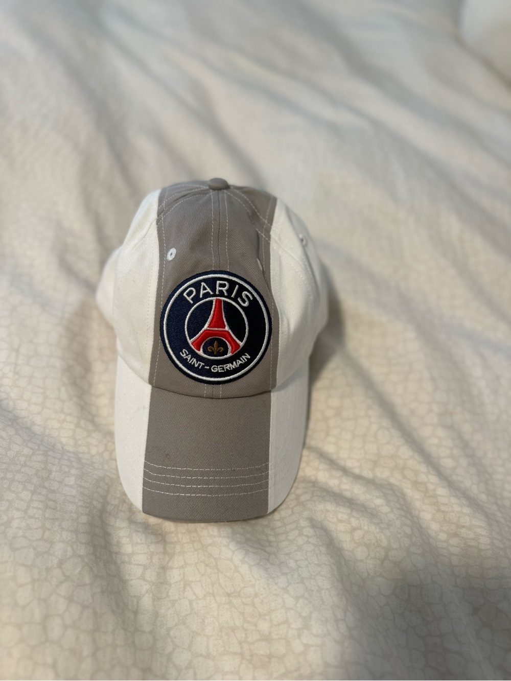 Paris Saint-Germain PSG Paris Eiffel Tower Colorblock Baseball Cap Hat